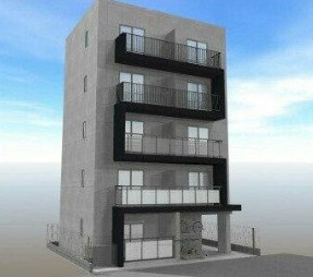 【外観パース】 | アリカ大森２ | 外観パースになります。