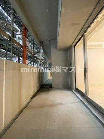 スプランディッドあびこ駅前のバルコニー