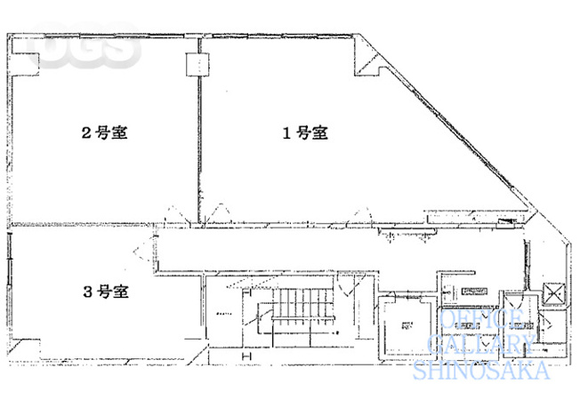 【間取り】 | モジュール新大阪 | 平面図