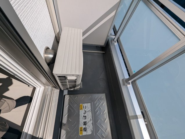 リブリ・曽根ハイムのバルコニー