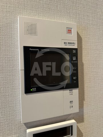 サンクレイドル大手前　中大江小学校区のセキュリティ|サンクレイドル大手前　モニター付きインターホン