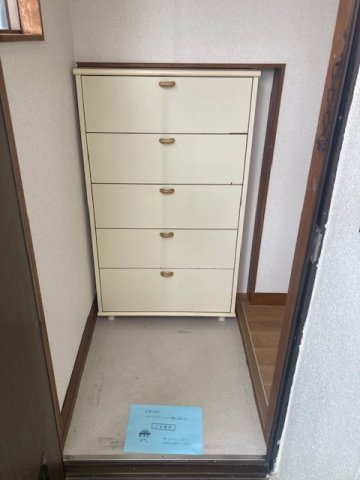 東栄コーポの玄関