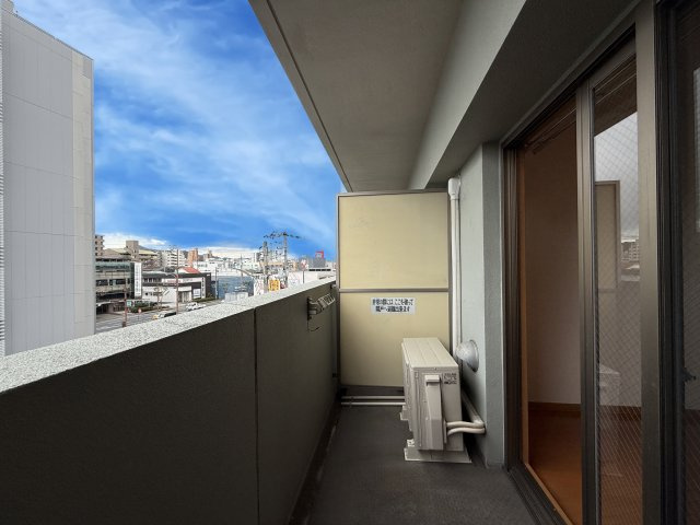 COCO北本町のバルコニー