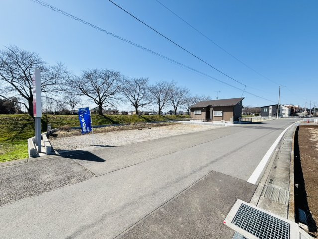 敷地面積６３坪　売地　川越市渋井の外観|現地写真（2026年3月撮影）北側公道約７ｍ！日当たり良好♪
