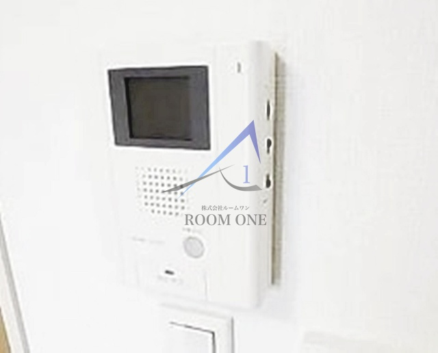 サニーコート東綾瀬のセキュリティ|モニター付きインターホンです。