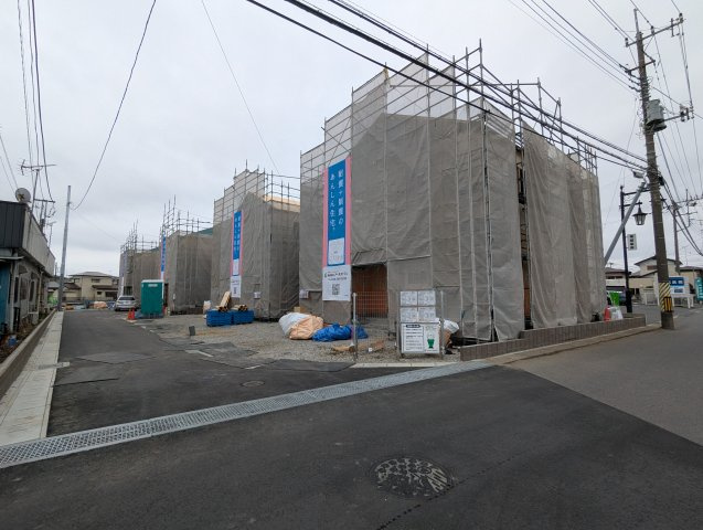 茨城町長岡第４の外観|2026年3月上旬現地撮影