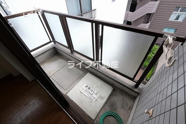 プランドール90のバルコニー|お洗濯にも便利なバルコニー付き