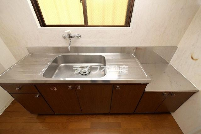 プランドール90のキッチン|お料理しやすいキッチンです