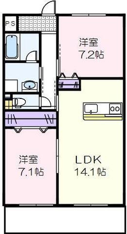 Sun Crystalの間取り