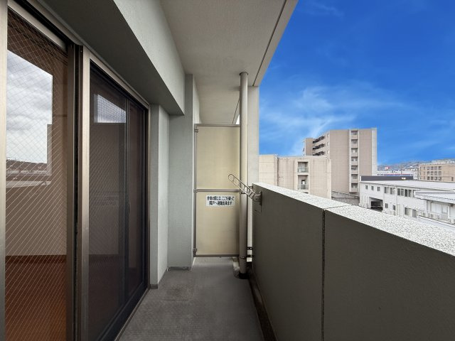 COCO北本町のバルコニー