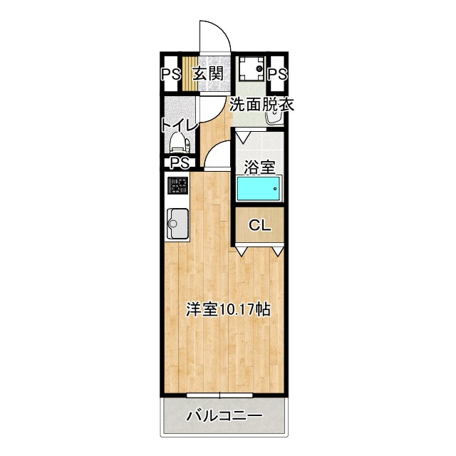 COCO北本町の間取り