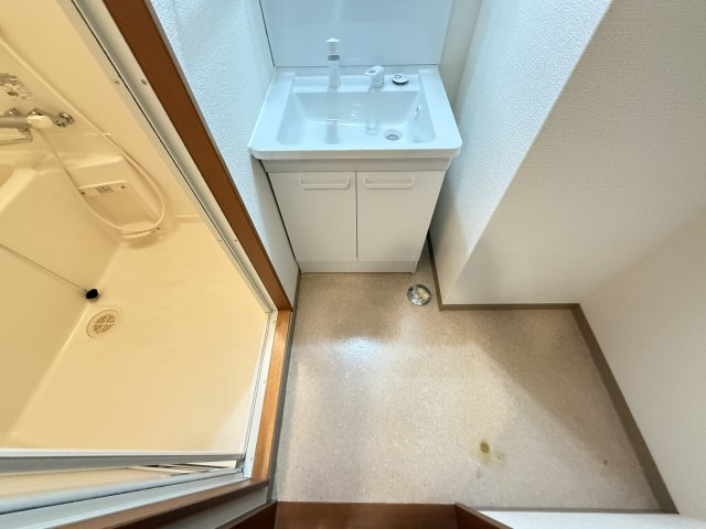 COCO北本町の洗面所