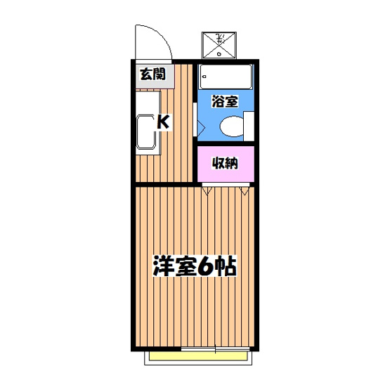 【間取り】 | パナハイツ栗田