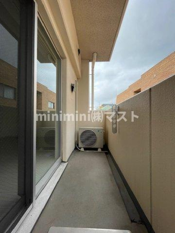 エグゼ難波南Ⅱのバルコニー