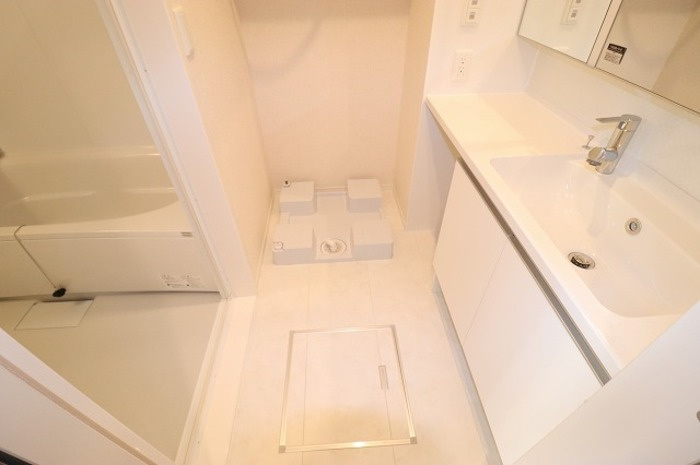 ロックヒルの洗面所