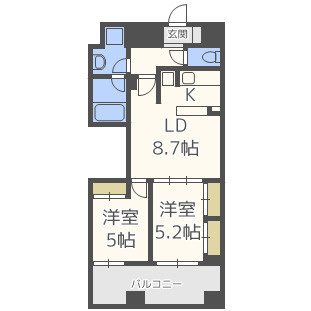 【間取り】 | レジディア心斎橋ウエスト | レジディア心斎橋ウエスト　間取り