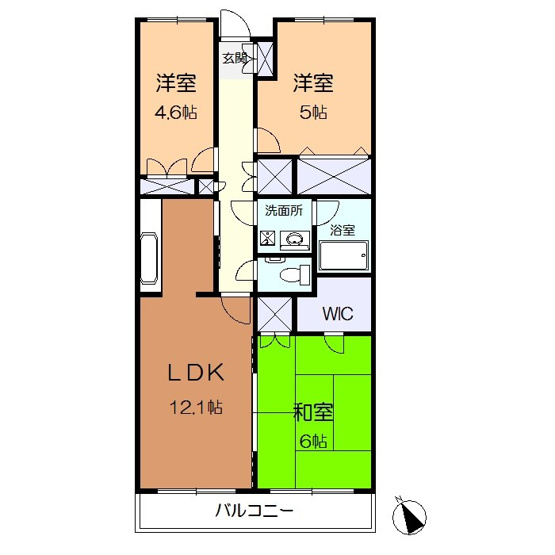 【間取り】 | パレススクエア港南台