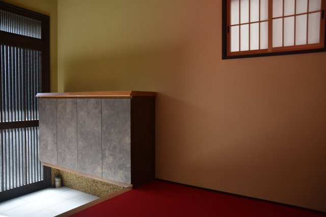 吉田神社近く 学者が愛した庭屋一如の平家の内装