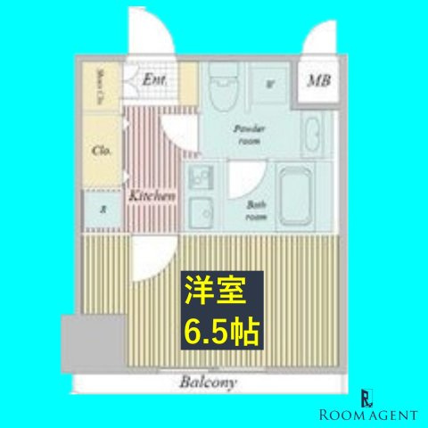 レジディア高岳の間取り