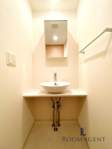 レジディア高岳の洗面所