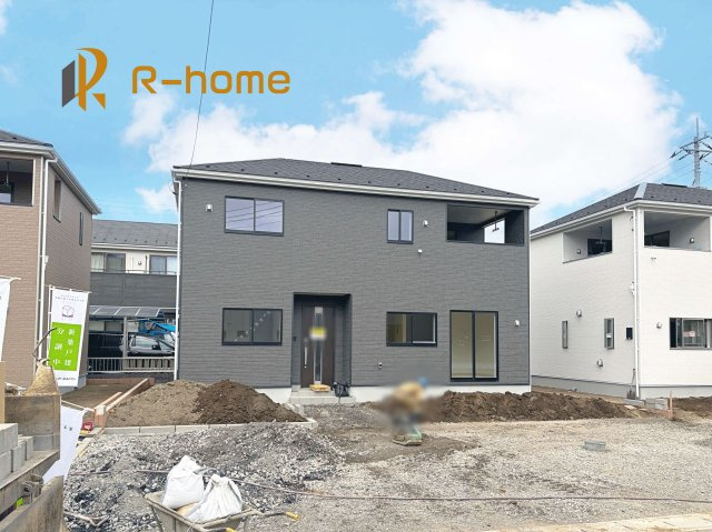 常陸大宮市姥賀町第3　新築戸建て　7号棟の外観|近隣の同仕様完成物件をご見学いただけます♪