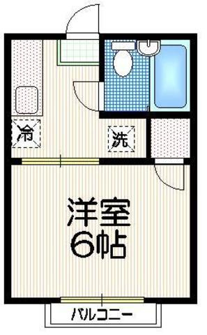 シティハイム　ブラドリーの間取り|★明るい最上階角部屋★