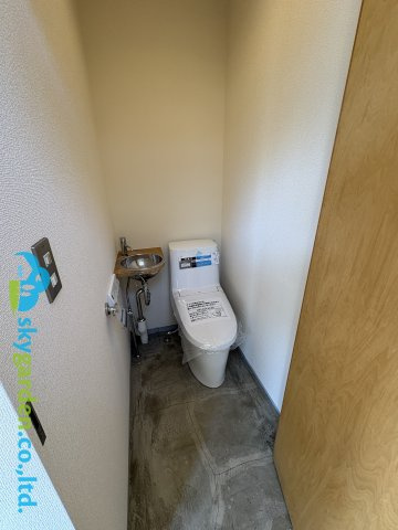 藤沢市片瀬3丁目　一戸建てのトイレ|シンプルで使いやすいトイレです