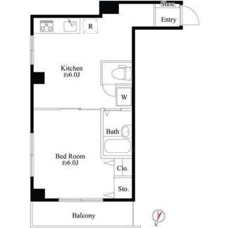 【間取り】 | 第六ホクシンビル