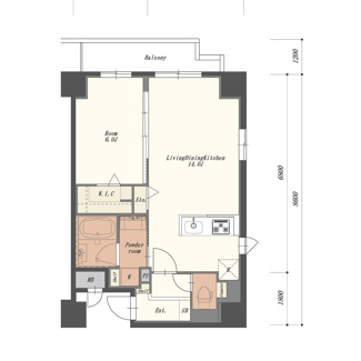 【間取り】 | ベリエージュ門前仲町