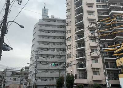 【外観】 | サンマリーナ西八王子 | マンションの外観は非常に重要なポイントです！外観の善し悪しは資産価値に大きな影響を与えます。外観のいいマンションを購入することで、高値で売却がしやすく、買い手が見つかりやすいというメリットがあります。