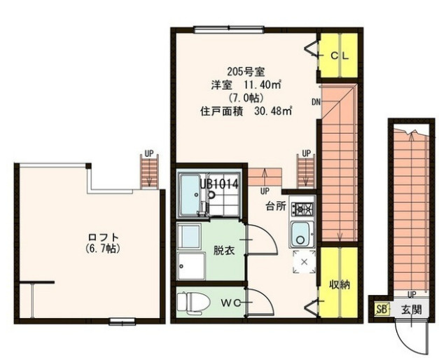 【間取り】 | ダリアステート西新井