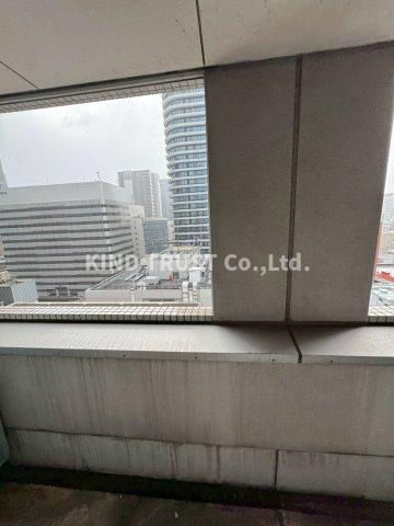 堂島レジデンスのバルコニー|陽当たり良好なバルコニーです