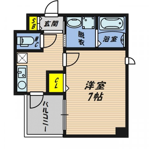 【間取り】 | ラ・フォーレ東野田