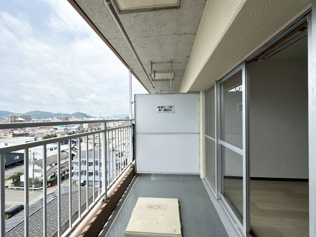 ロゼ2のバルコニー