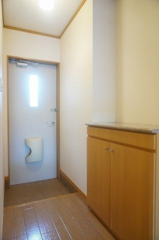 グレイスフルⅡの玄関|落ち着いた玄関です