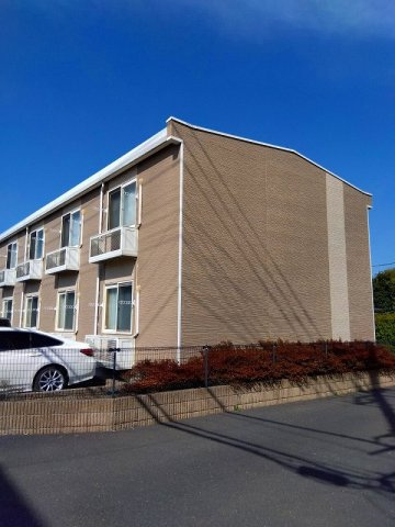 レオパレスプルメリアの外観|外観は落ち着いています