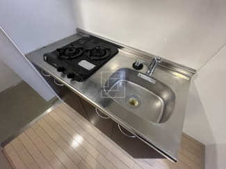 【キッチン】 | エステムプラザ難波WESTリバークロス | エステムプラザ難波WESTリバークロス　2口ガスシステムキッチン
