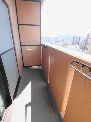 グランヴェルジェ中須Ⅱのバルコニー