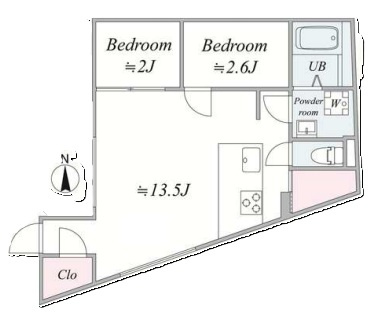 trias148の間取り