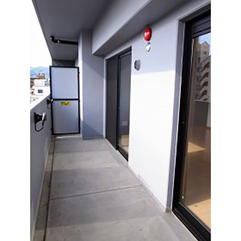 熊本市中央区新町２丁目の賃貸マンションのバルコニー
