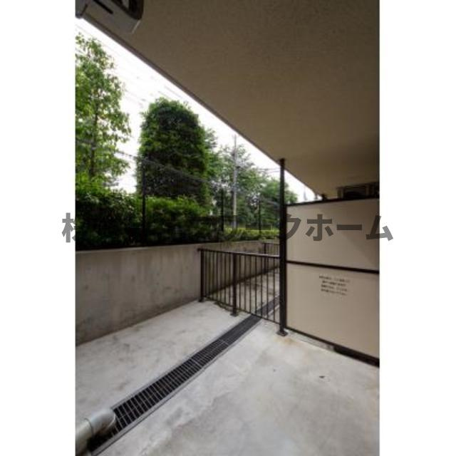 武蔵野市境５丁目の賃貸マンションのバルコニー|※写真は同タイプ住戸です。