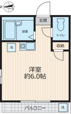 コーポ金井　の間取り