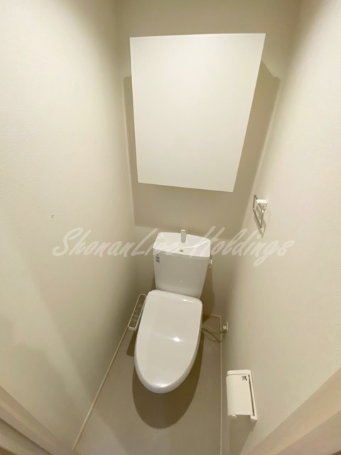 藤沢市湘南台３丁目の賃貸マンションのトイレ|清潔感のあるトイレです