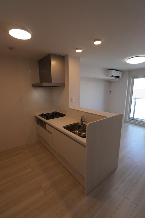 D-room T.MⅡのキッチン|きれいなキッチンです
