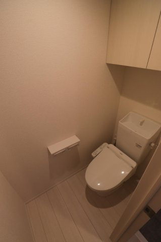 D-room T.MⅡのトイレ|ゆったりとした空間のトイレです