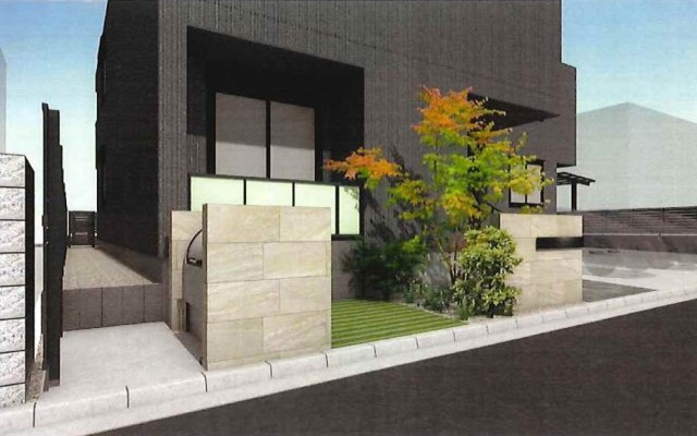 仮称　鶴川３丁目メゾンのエントランス