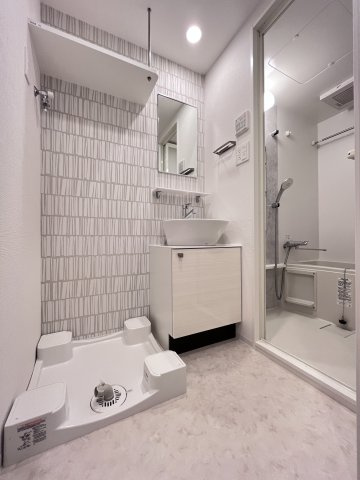 エスリード長居公園PARK AVENUEの洗面所