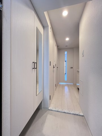 エスリード長居公園PARK AVENUEの玄関