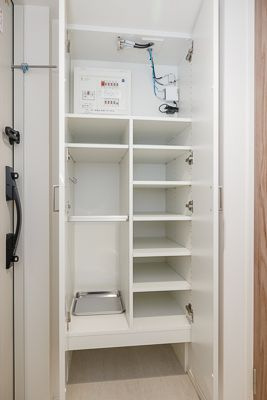 パークアクシス市川の玄関