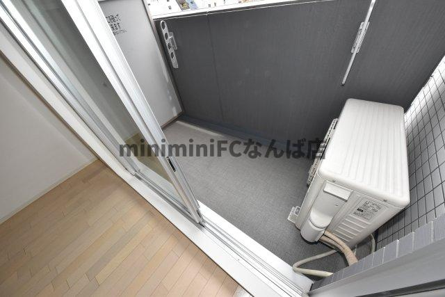 ミヤレジデンス新町のバルコニー